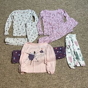 Bundle 5T long sleeve pajama sets #1